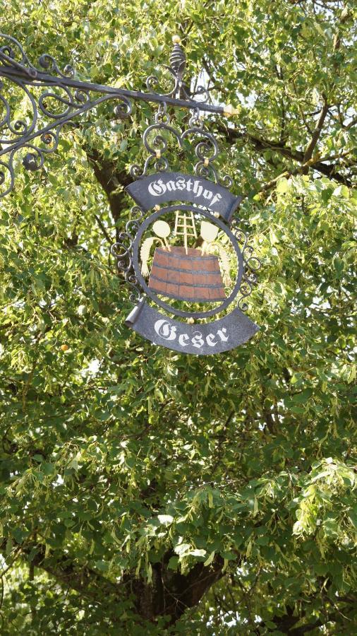 Landgasthof Geser Sarching Bagian luar foto