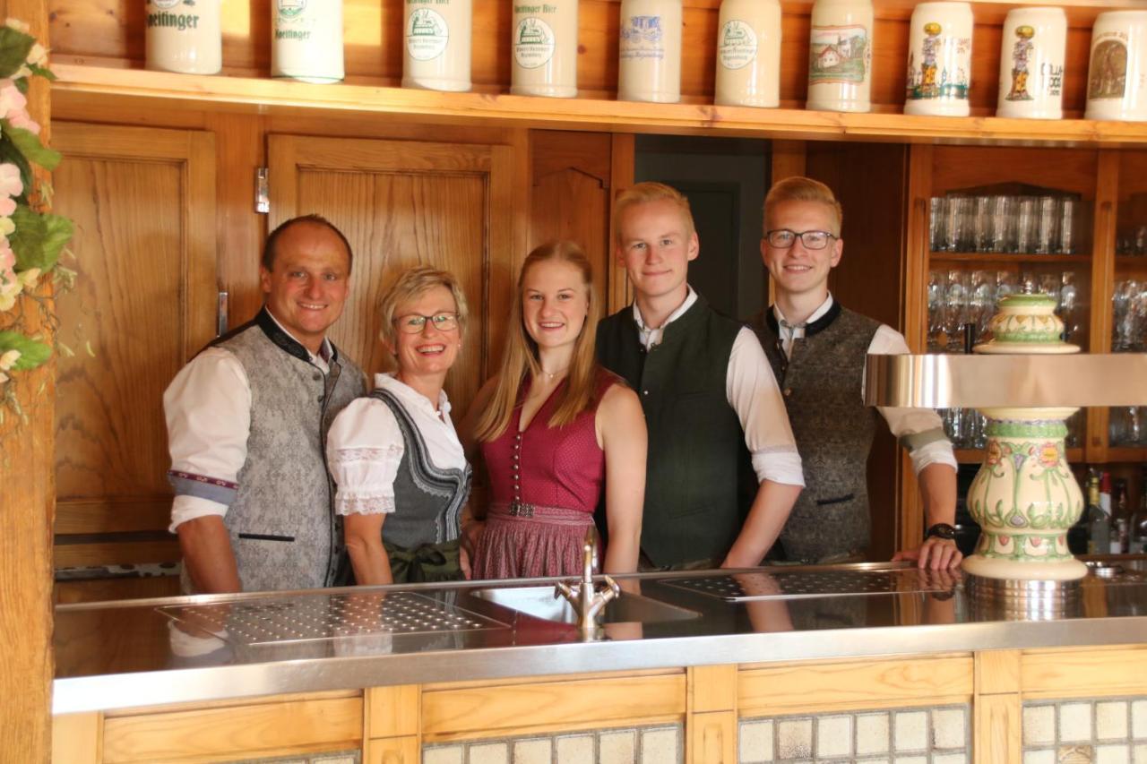 Landgasthof Geser Sarching Bagian luar foto
